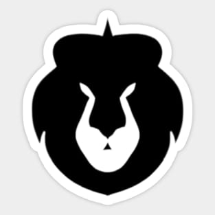 Black Lion Sticker